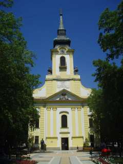 Gyula, Harruckern tér: Belvárosi templom.jpg Gyula, Harruckern tér: Belvárosi templom.jpg