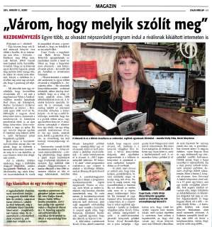 Zalai Hírlap 2015 01 13 010sz 11old - Várom hogy melyik.jpg Zalai Hírlap 2015 01 13 010sz 11old - Várom hogy melyik.jpg