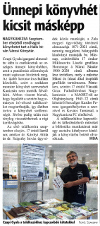 Zalai Hírlap 2021 08 27 198sz 03old - Ünnepi könyvhét kicsit másképp.jpg Zalai Hírlap 2021 08 27 198sz 03old - Ünnepi könyvhét kicsit másképp.jpg