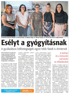 Zalai Hírlap 2024 06 22 144sz 02old - Esélyt a gyógyításnak.jpg Zalai Hírlap 2024 06 22 144sz 02old - Esélyt a gyógyításnak.jpg